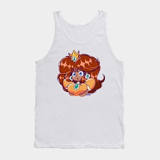 Puffy Hair Daisy Tank Top